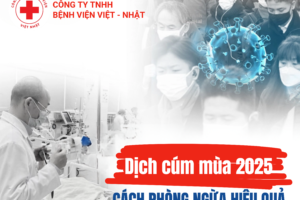 DỊCH CÚM MÙA 2025 VÀ CÁCH PHÒNG NGỪA HIỆU QUẢ