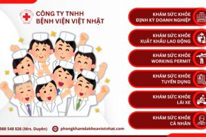 🔴🔴 Công Ty TNHH Bệnh Viện Việt Nhật – Phòng Khám Đa Khoa Việt Nhật Hưng Yên