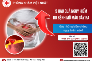 5 HẬU QUẢ NGUY HIỂM DO BỆNH MỠ MÁU GÂY RA