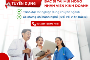 PHÒNG KHÁM ĐA KHOA VIỆT NHẬT THÔNG BÁO TUYỂN DỤNG NHIỀU VỊ TRÍ