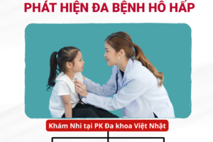 TRẺ 5 TUỔI SỐT CAO KÉO DÀI 39°C – PHÁT HIỆN ĐỒNG THỜI NHIỀU BỆNH LÝ HÔ HẤP