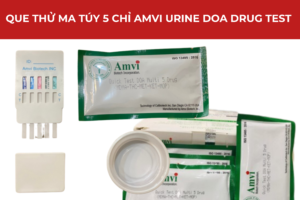 QUE THỬ MA TÚY 5 CHỈ AMVI URINE DOA DRUG TEST NHANH CHÓNG, CHÍNH XÁC