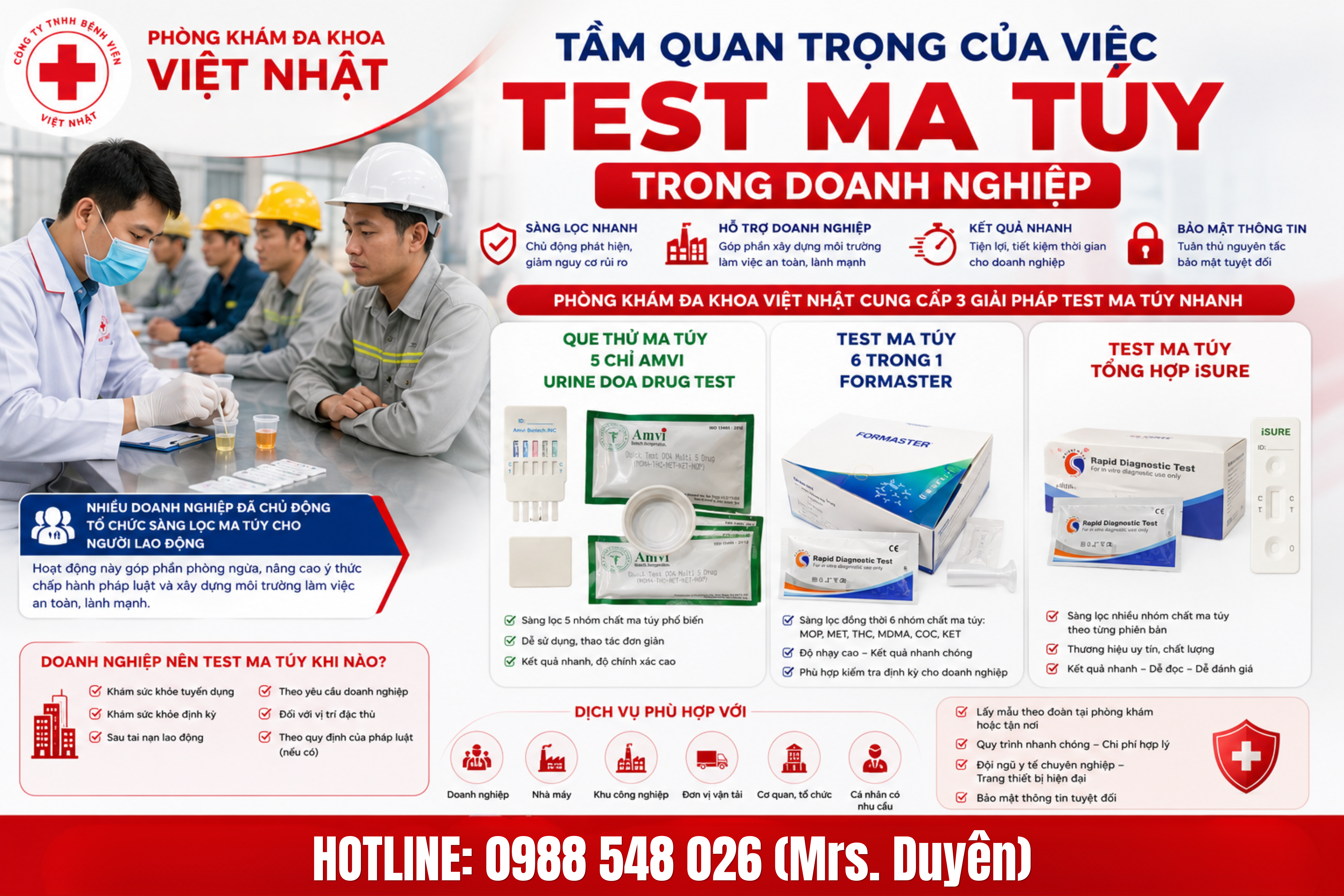 TẦM QUAN TRỌNG CỦA VIỆC TEST MA TÚY TRONG DOANH NGHIỆP | GIẢI PHÁP SÀNG LỌC AN TOÀN
