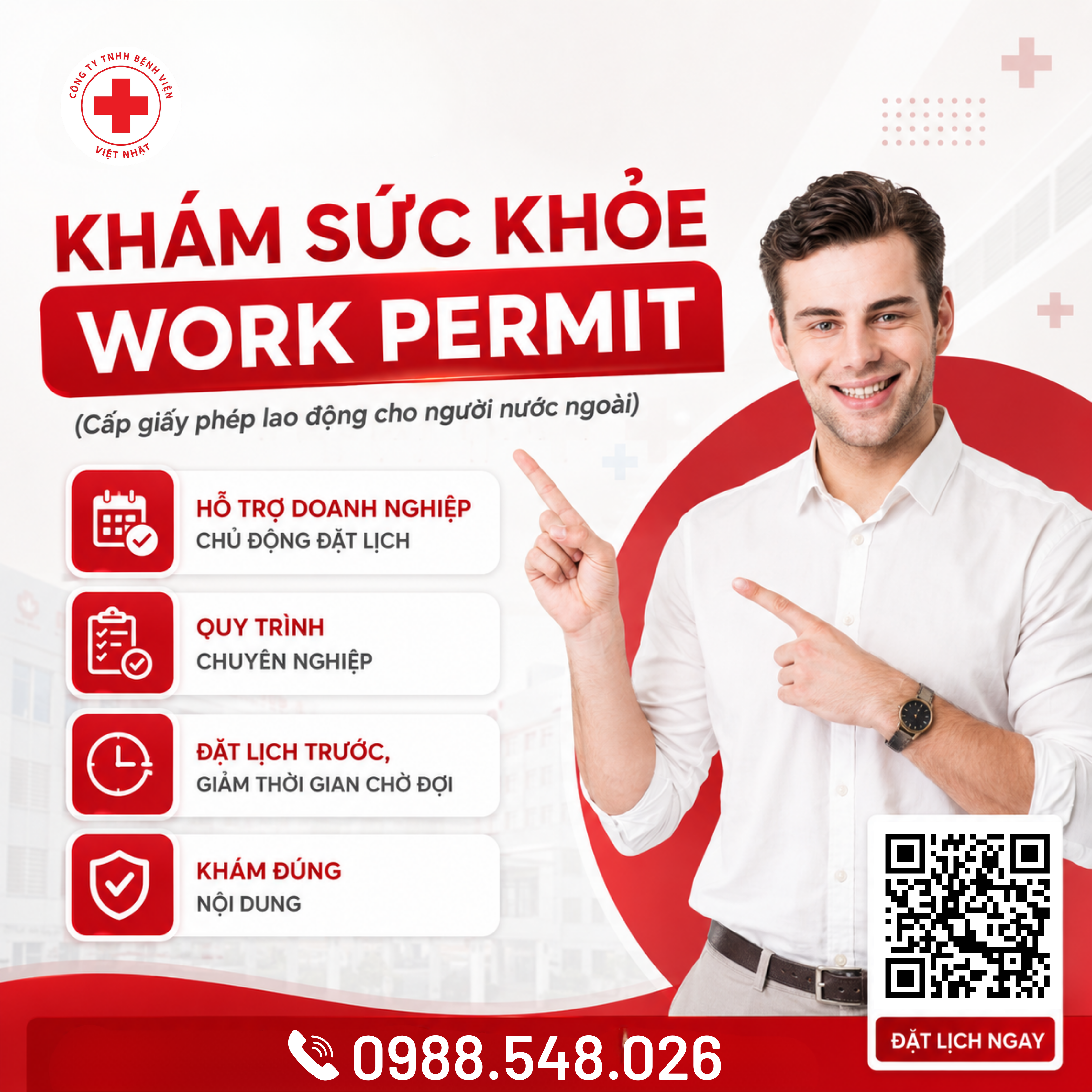 KHÁM SỨC KHỎE WORK PERMIT – GIẤY PHÉP LAO ĐỘNG CHO NGƯỜI NƯỚC NGOÀI TẠI HƯNG YÊN