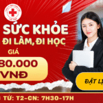 KHÁM SỨC KHỎE XIN VIỆC, ĐI LÀM, ĐI HỌC TẠI HƯNG YÊN | 180.000Đ