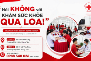 PHÒNG KHÁM ĐA KHOA VIỆT NHẬT: NÓI KHÔNG VỚI KHÁM SỨC KHỎE DOANH NGHIỆP QUA LOA