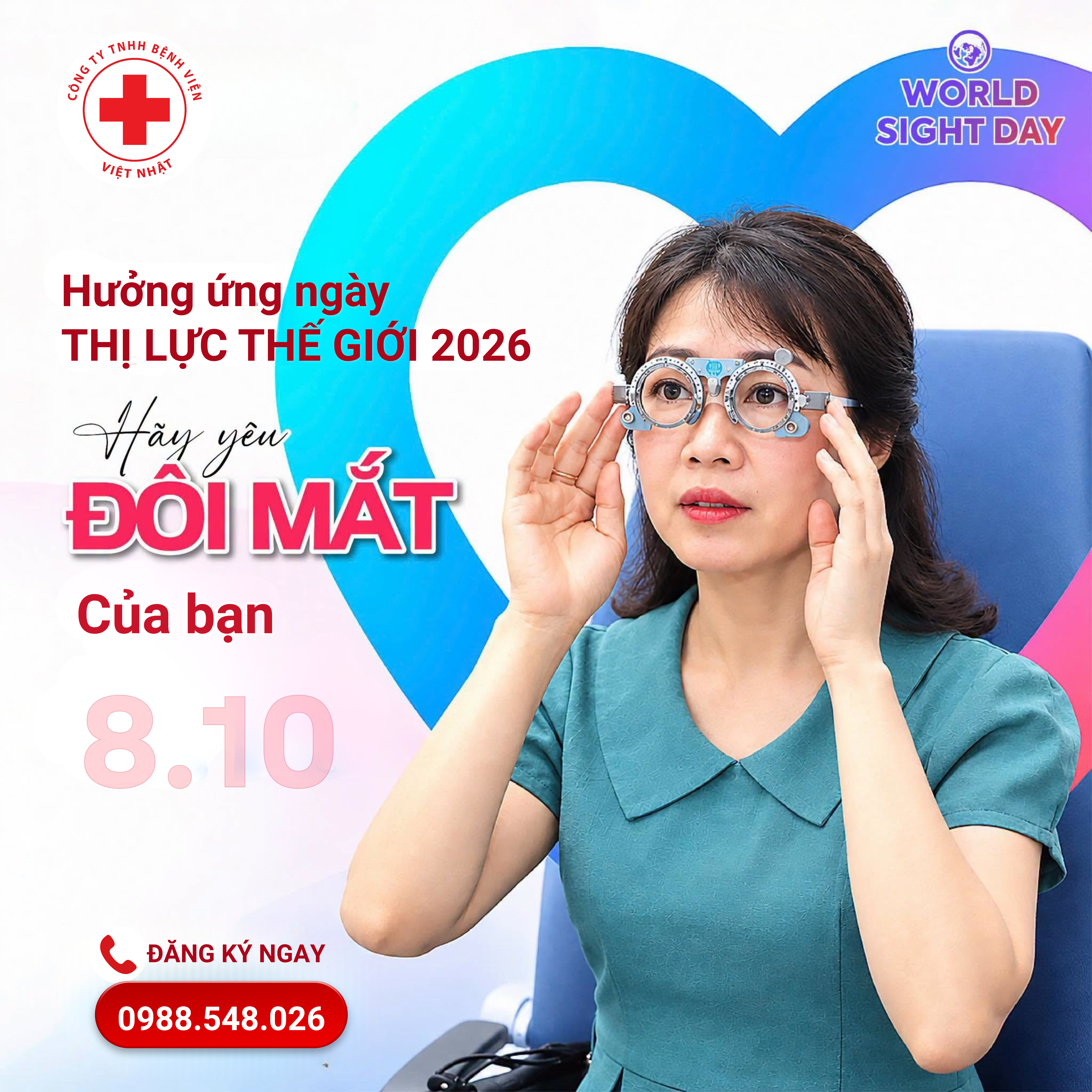 HƯỞNG ỨNG NGÀY THỊ GIÁC THẾ GIỚI 2026 – HÃY YÊU ĐÔI MẮT CỦA BẠN